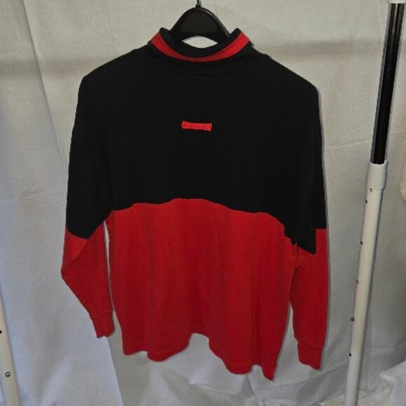 Contrasts size L red and black color block jacket - Picture 3 of 3